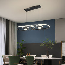 Load image into Gallery viewer, Modern LED Pendant Light Modern Pendant Golden/Black Chandeliers Hanging Lights
