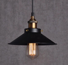 Load image into Gallery viewer, Black Metal Pendant Light 3-Light Chandelier for Kitchen Island, Dining, Living Room