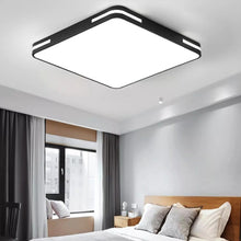 Load image into Gallery viewer, Ultra Thin Square LED Ceiling Light Modern Simple White/Black Bedroom Balcony Decor 40cm