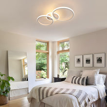 Load image into Gallery viewer, Ceiling Light White/Gold Round 42W Modern LED Ceiling Light Warm White