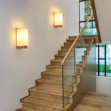 Load image into Gallery viewer, Wooden Wall Lights Indoor E27 Modern Minimalist Design Wall Lamp