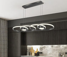 Load image into Gallery viewer, Modern LED Pendant Light Modern Pendant Golden/Black Chandeliers Hanging Lights