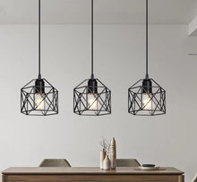 Load image into Gallery viewer, Retro 3 Lights Industrial Style Hanging Lamp LED Pendant Light Ceiling Lighting Fixture E27
