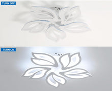 Load image into Gallery viewer, Modern LED Ceiling Light 65W 5850LM Ceiling Light Flower White LED Cool White 55cm