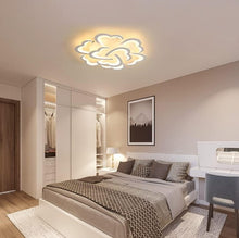 Load image into Gallery viewer, LED Living Room Ceiling Light 54W 4860 lm Acrylic Modern Chandelier 74 cm White Remote Control