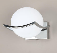 Load image into Gallery viewer, Wall Lamp E27 Glass Globe Wall Lamp Indoor Silver