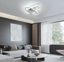 Load image into Gallery viewer, Modern LED Ceiling Light White Creative Oval Cool White 30cm