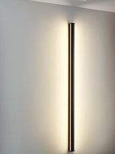Load image into Gallery viewer, Wall Lights Indoor/Outdoor LED Wall Sconce Long Strips Lights Black Up Down 60/80/100cm White/Warm Light Watertight
