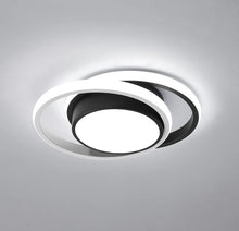Load image into Gallery viewer, LED Ceiling Light White and Black Round Modern 32W, 2350LM Cold White Light