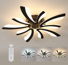 Load image into Gallery viewer, LED Ceiling Light Dimmable with Remote Control 70cm Black