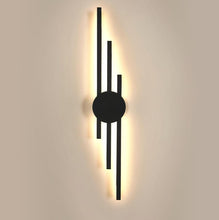 Load image into Gallery viewer, LED Indoor Wall Light 20W Modern 3000 K Warm Light Black 29cm
