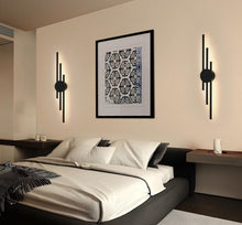 Load image into Gallery viewer, LED Indoor Wall Light 20W Modern 3000 K Warm Light Black 29cm