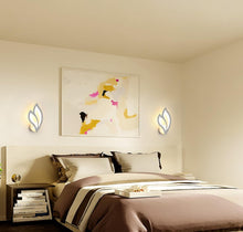Load image into Gallery viewer, LED Indoor White Wall Light Creative Leaf-Shaped Wall Lamp 3000K 29cm