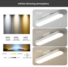 Load image into Gallery viewer, Flush Mount LED Ceiling Light Black/White with Remote Control 70cm Dimmable