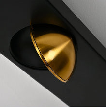 Load image into Gallery viewer, LED Ceiling Light Black 24W Modern Dimmable with Remote Control Lamp 82cm
