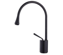 Load image into Gallery viewer, Basin Hot and Cold Water Faucet Kitchen Faucet Brushed Black/Gold Deck Mounted 360 Rotating Basin Sink Tap Mixer