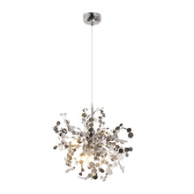 Load image into Gallery viewer, Chandelier Pendant Light Height Adjustable Silver/Gold Hanging Lamp