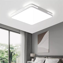 Load image into Gallery viewer, Ultra Thin Square LED Ceiling Light Modern Simple White/Black Bedroom Balcony Decor 40cm