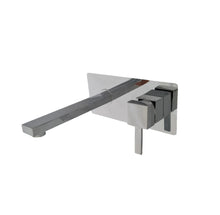 Load image into Gallery viewer, basin mixer tap Wall Mounted Tap Basin Tap Chrome Finish Finish Waterfall Basin Sink Mixer Tap Bathroom Single Lever Hot Cold Tap