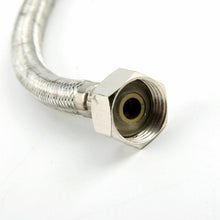 Load image into Gallery viewer, Stainless Steel Crome Pipe Flexi 10mm x 1/2" Basin Monobloc Mixer Standard Taps Connector Pipe Flexi 10mm x 1/2" Basin Monobloc