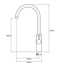 Load image into Gallery viewer, Basin Mixer Modern Tap Kitchen Mixer Modern Tap Chrome Finish