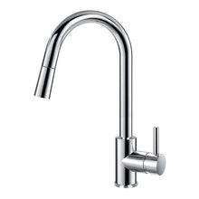 Load image into Gallery viewer, pull out mixer tap Kitchen Tap Chrome Finish Swivel Kitchen Faucet Pull Out Sprayer Mixer Tap