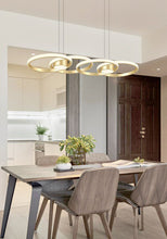 Load image into Gallery viewer, Modern LED Pendant Light Modern Pendant Golden/Black Chandeliers Hanging Lights
