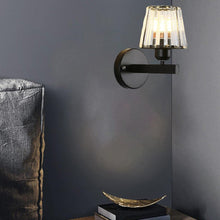 Load image into Gallery viewer, Wall Light Sconce Fixture LED E27 Lighting for Bedside Gold/Black Wall Lamp
