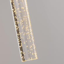 Load image into Gallery viewer, LED Wall Sconce Crystal with Bubble Glass Wall Lamps Modern Indoor Crystal Black/Gold Warm White
