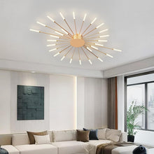 Load image into Gallery viewer, LED Ceiling Light Modern Minimalist Ceiling Light Gold 4500K Neutral White
