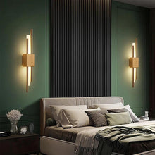 Load image into Gallery viewer, Modern LED Wall Light Gold Finish 40 cm Wall Sconce
