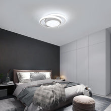 Load image into Gallery viewer, Modern 32W LED Ceiling Light – 27 cm Decorative Flush-Mount Cold White Fixture White
