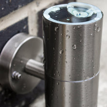 Load image into Gallery viewer, Outdoor Wall Light Silver Stainless Steel IP65 Up &amp; Down  – GU10
