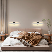 Load image into Gallery viewer, LED Wall Lights Indoor Wall Lamp Modern Black Warm Light Wall Sconce 38cm
