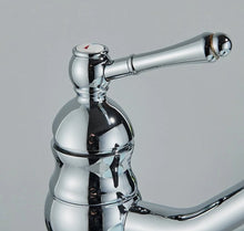 Load image into Gallery viewer, Basin Tap Retro 360 Swivel Bathroom Sink Faucet Single Lever Mixer Gold/Silver
