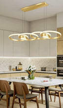 Load image into Gallery viewer, Modern LED Pendant Light Modern Pendant Golden/Black Chandeliers Hanging Lights
