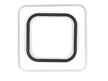 Load image into Gallery viewer, Modern LED Ceiling Lights Acrylic Square Ceiling Lamp Black Ceiling Lighting Fixture for Hallway Office Bedroom Kitchen Living Room Bedroom 24cm
