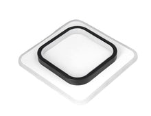 Load image into Gallery viewer, Modern LED Ceiling Lights Acrylic Square Ceiling Lamp Black Ceiling Lighting Fixture for Hallway Office Bedroom Kitchen Living Room Bedroom 24cm
