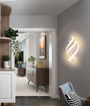 Load image into Gallery viewer, Modern Wall Lamp 22W LED Wall Light Stairs Corridor Night Light White
