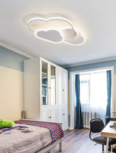 Load image into Gallery viewer, Children&#39;s Room Ceiling Lamp with Remote Control LED Ceiling Lamp for Children&#39;s Room White Cloud Lamp
