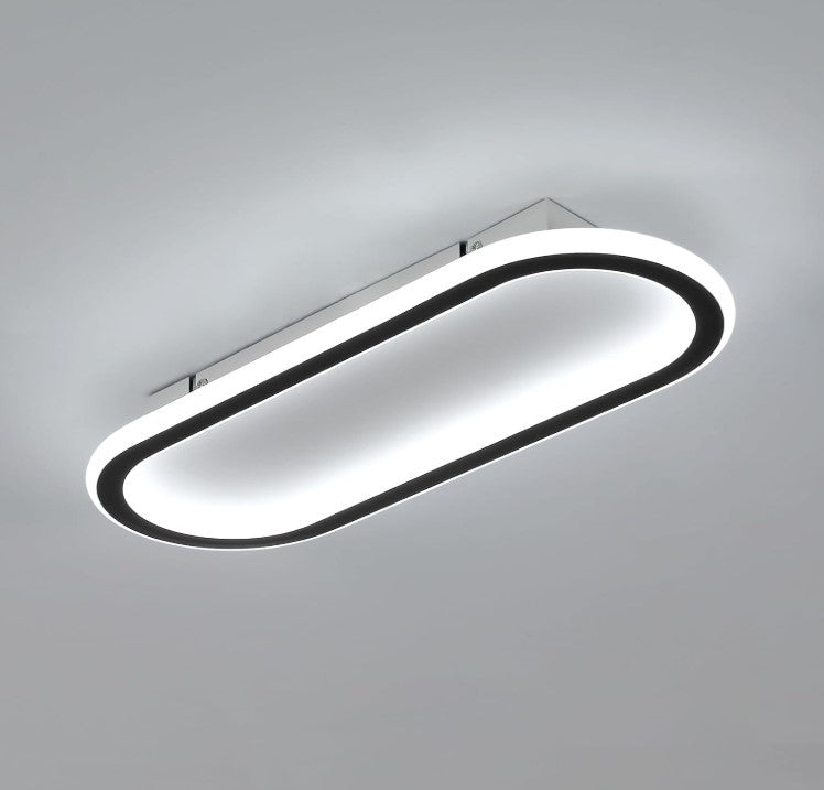 LED White Ceiling Light Modern Ceiling Lamp 33W Cool White 6500K