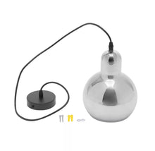 Load image into Gallery viewer, Vintage Smoked Glass Shade Chandelier Pendant Ceiling E27
