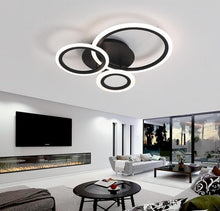 Load image into Gallery viewer, Modern LED Ceiling Lamp Dimmable Ceiling Lighting with Remote Control 3 Color Lights 53cm
