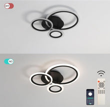 Load image into Gallery viewer, Modern LED Ceiling Lamp Dimmable Ceiling Lighting with Remote Control 3 Color Lights 53cm
