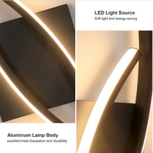 Load image into Gallery viewer, Wall Lamp Modern Simple Black Warm Light 80cm Wall Sconce
