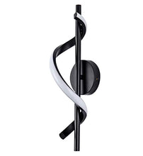 Load image into Gallery viewer, Modern Spiral LED Wall Light 3 Color Lights Sconce Black/Gold/White

