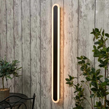 Load image into Gallery viewer, Wall Light Outdoor/Indoor Linear Black Warm White 40/60/100cm Integrated LED
