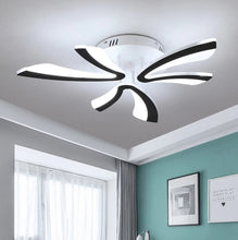 Load image into Gallery viewer, LED Ceiling Light Dimmable Chandelier Black Frame With Remote 60cm
