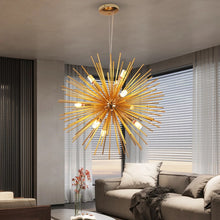 Load image into Gallery viewer, Chandelier Ceiling light Chandelier 9-Lights Sputnik Pendant Lights Gold
