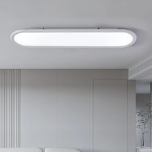 Load image into Gallery viewer, LED Ceiling Light Ultra Thin Low Profile Modern Black/White 70cm Cool White

